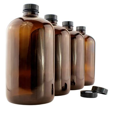 China Polycone Eco-Friendly Recyclable Phenolic Lids For Home Brew Amber Kombucha Growler Glass Bottles for sale