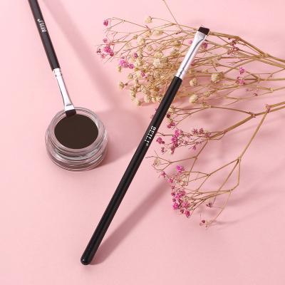 China BEILI 1pc makeup brush set makeup brush synthetic hair high quality single shinny black handle private logo acceptable for sale