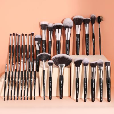 China BEILI Wholesale Premium 38pcs Soft Professional Makeup Brush Set Powder Base Highlight Eyebrow Eyeshadow Brushes Make Up for sale