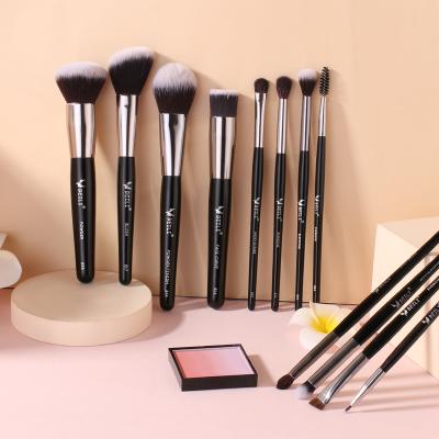 China BEILI Skin-Friendly Professional Cruelty Free Vegan Makeup Brush Set With Black Box 12pcs Private Label OEM ODM Makeup Brushes Custom Logo for sale