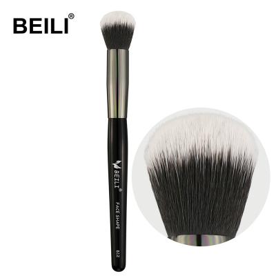 China BEILI Soft Hair Customized Logo Single Eye Shadow Brush Vegan Eyeshadow Concealer Pencil Makeup Beauty Blending Brush for sale