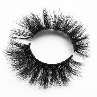 China BEILI Natural Mink Eyelashes High Quality 3D Fur Lashes Private Label Bundles Lint Fluffy Stock Wholesale Natural Hand Made Lashes for sale