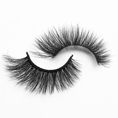 China BEILI Natural Professional Eyelashes Real Fur Eye Lashes 3d Mink Lashes High Quality Handmade Eyelash Logo Package Custom Wholesale for sale