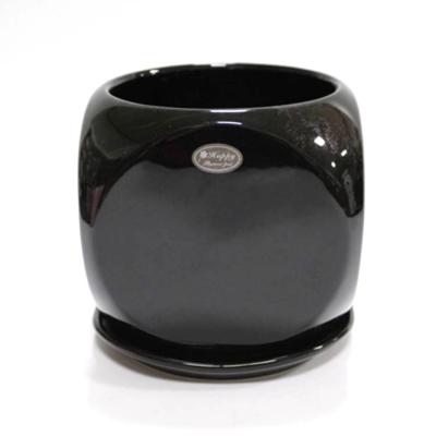 China New Arrival Minimalist Modern Multiple Flower Pot And Low Round Square Plants Ceramic Indoor Flower Pot for sale