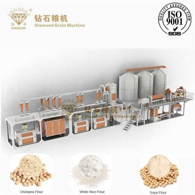 China Top Supplier Grain Processing Line with High Quality Flour Atta Chakki Flaking Mill for sale