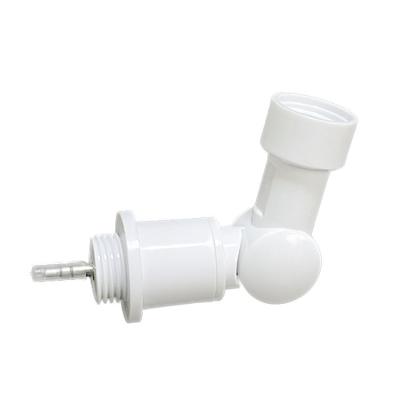 China IP65 Commercial Waterproof Swivel 3.5mm Angel Light 3pin Photocell Quick Connect Sensor Socket Receptacle for sale