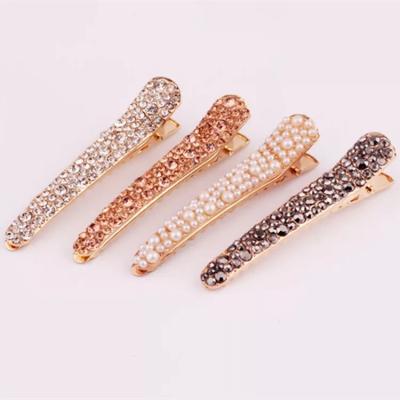 China Eco Friendly Women Girls Headwear Bling Party Hp-175 Luxury Crystal Hairgrips Hair Accessories Girls Clips for sale