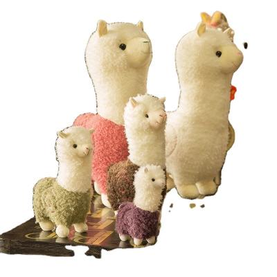 China Anywhere Soft Toy Doll Stuffed Animal Dolls Alpaca Llama Plush Soft Toy Alpaca For Kids Birthday Gifts for sale