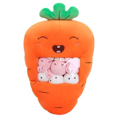 China Anywhere Tile Fruit Dismountable Fluffy Creative Doll Stuffed Toys Strawberry Plush Doll Gift Strawberry Shortcake for sale