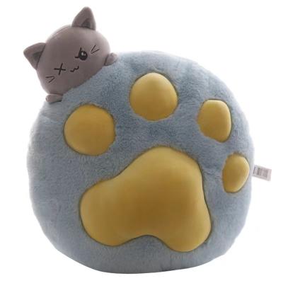 China Anywhere 2022 New Cat Paw Air Conditioner Is Wholesale Cute Customized By Home Nap Air Conditioner Blanket Sofa Plus Pillow Universal for sale