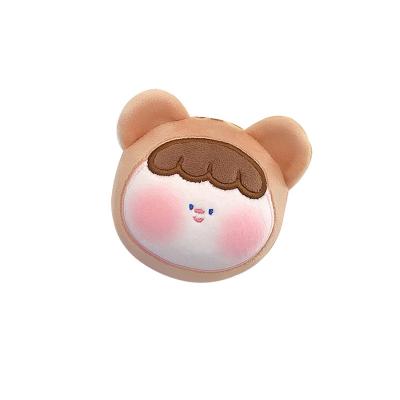 China Anywhere New Pinch Your Face Duct Ball Plush Doll Bag Hanging Head Chain Creative Gift Wholesale for sale