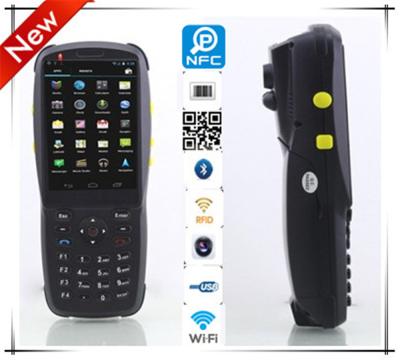 China 3.5 inch Touch Screen Handheld PDA Machine with Barcode Scanner,NFC for sale