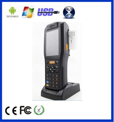 China Terminal inteligente móvil de la PDA del PDA de Bluetooth 4,0 Wifi 512MB + 4GB en venta