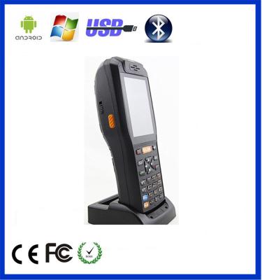 China Touch Screen Android Data Collection Terminal With Printer / Barcode Scanner for sale