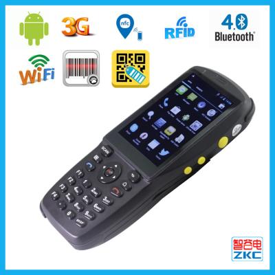 China Rugged Programmed Android Handheld Pda 1D Barcode QR Code Scanner for sale