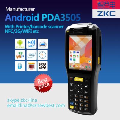 China Android 4.22 Handheld Pda Barcode Data Collector Bluetooth 4.0 for sale