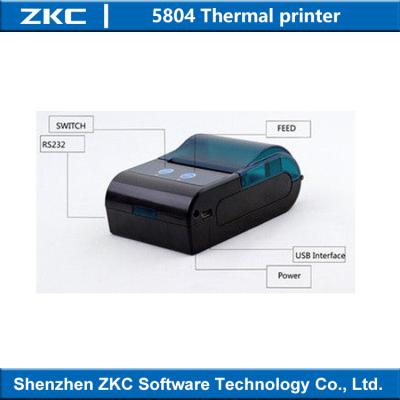 Chine Imprimante thermique portative de reçu/imprimante de code barres de position de reçu d'imprimante de la position 58 imprimante thermique androïde QR d'OEM/ODM à vendre