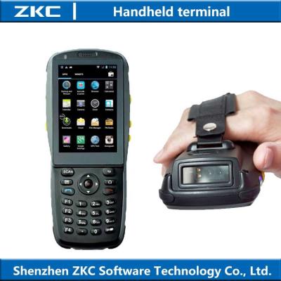 China 2016 hot 3G Rugged handheld pda with wifi bluetooth NFC , android pda barcode laser scanner for sale