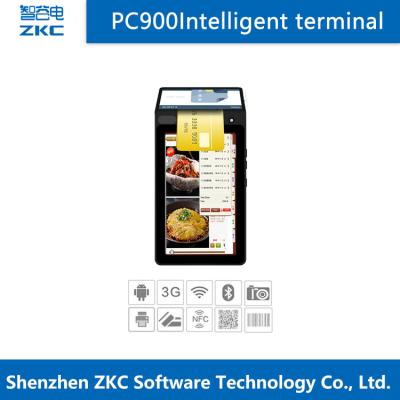 China Dual Screen Mobile POS Terminal GPRS 3G WiFi NFC PSAM Portable Data Collector for sale