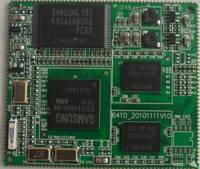 Chine Carte mère de Samsung S3C6410 pour le double processeur de noyau, appui Multiport de conseil principal de Samsung à vendre