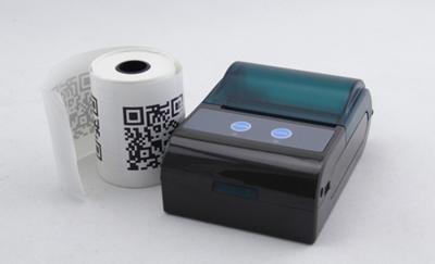 China 58mm Portable Bluetooth Receipt Printer With RS232 / Mini USB Interface for sale