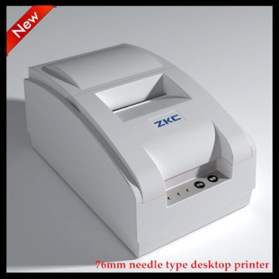 China Bluetooth 9 Pin Dot Matrix Printers 76mm , Network Portable Dot Matrix Printer USB for sale