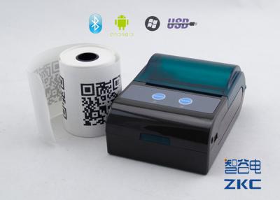 China Mini Bluetooth Receipt Printers , Android Mobile Bluetooth Thermal printer for sale