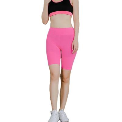 China Ladies Waist Fitness Yoga Shorts QUICK DRY High Solid Night Run Dry Tight Shorts Running Speed ​​High Solid Night Running Shorts for sale