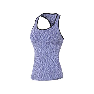 China Wholesale high quality women's cheap color sports gym fitness running cationic vest QUICK DRY for sale