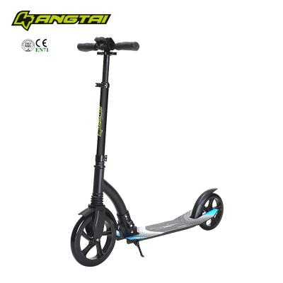 China PU Wheels Professional Adult Aluminum Full Kick Scooter Foot Push Off Road Scooter On Hot Sale for sale