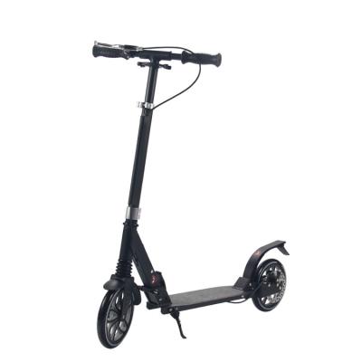 China One Second Quik Foldable Youth Scooter With New Type 200mm Big Wheel Kick Handle Adult Scooter for sale