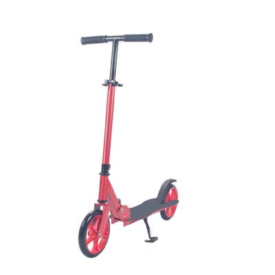 China High Quality Adult PU Kick Scooter 200mm PU Wheels Fashion Design Kick Scooter 2 Wheels Kick Scooter for sale