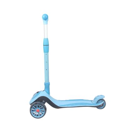 China Plastic Kid Scooter 3 Wheel Scooter One Second System Fast Folding Kids Scooter With Seat for sale