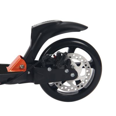 China Women Wholesale Adult Aluminum Scooter Street Scooter 250mm Big Wheel Full Kick Scooter For Adult PU Wheels Foldable Easy To Carry for sale