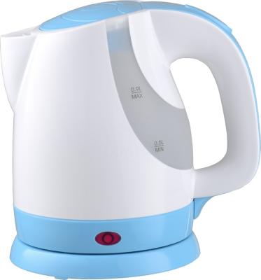 China Mini Electric Kettle Portable Water Kettle Base 360 ​​Degree Rotation Plastic Travel Kettle for sale