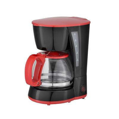 China Hotel anti drip filter4 cups drip coffee maker machine for sale