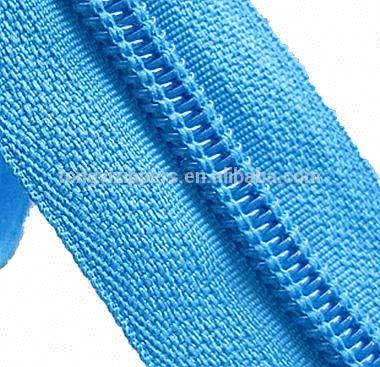 China 10 HIGH STRENGTH nylon long chain zipper China factory direct sales for sale for sale