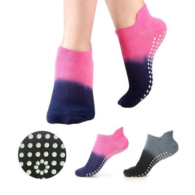 China New Fashionable Fancy Socks QUICK DRY Grip Non Slip Yoga Cushion Breathable Yoga Socks With Arch Support for sale