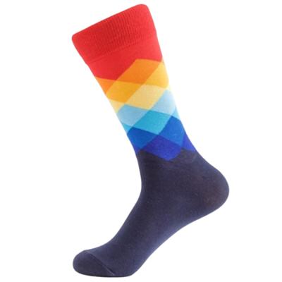 China Hot Selling QUICK DRY Fashion Hot Colorful Popular Man Socks Coloful Unisex Personalized Mens Fashion Socks for sale