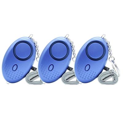 China Battery Siren Replaceable Personal Song Alarm - 130dB Safesound Personal Alarms for Women Key Chain with LED Light, Emergency Self Defense for Women for sale