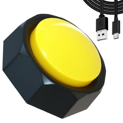 China Family Gifts USB Sound Button, Custom Easy Button - Make Your Own Button Uploading Audio Files, Support 100+ Sound Files for sale