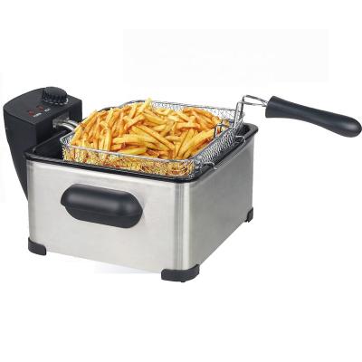 China Household 2000W 4L 4.5Lportable Stainless Steel Electric Deep Fryer for sale