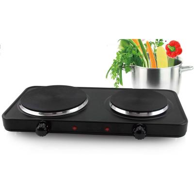 China 2021 Household Wholesale Price Electric Stove Top Electric Portable Cooktop Double Burner for sale