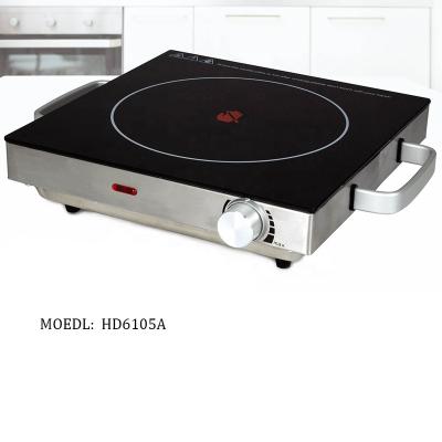 China Household Suitable Electric Smart Kitchen Infrared Ceramic Glass Handle Cooktops for sale