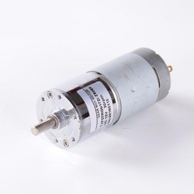 China Totally Enclosed CW 12volt CCW Customized Micro Gear DC Motor For Door Lock , Micro DC Gearbox Motor for sale