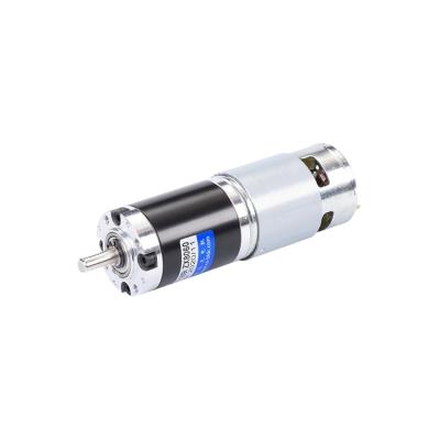 China BUG Totally Enclosed 42MM 12V 24V 24 12 Volt 775 High Torque DC Gearbox Planetary Motor for sale