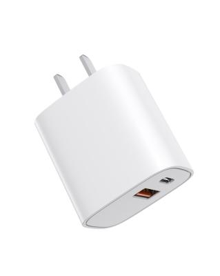 China Original Factory Wholesale Mobile Phone 20W USB C Fast Charging 3.0 Wall Adapter Socket Palladium Fast Charging Small Size Charger for sale