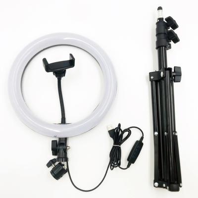 China Video Studio Shooting Hot Sales Led Selfie Ring Light 26cm 10 Inch Photography Makeup Video Camera for sale