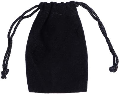 China Small Recyclable Jewelery Bags Soft Durable Velvet Pouch Drawstring Storage Bags for sale