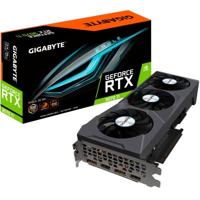 China Desktop for Gigabyte GeForce RTX 3070 Ti EAGLE OC 8G LHR hawk computer game 3070 graphics card gpu support rtx 3070ti 8gb video for sale